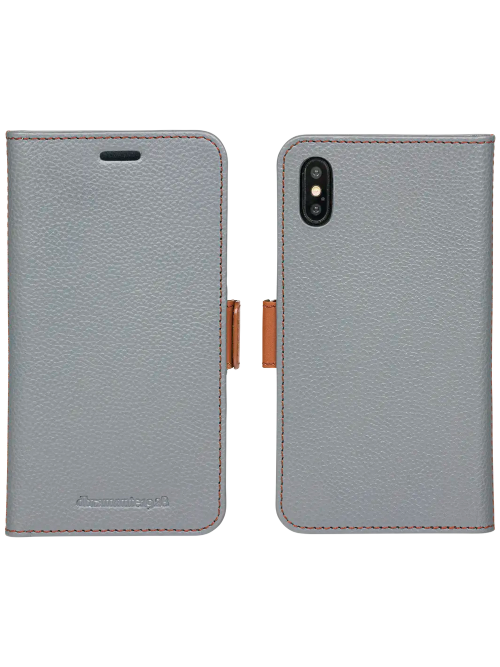 Lynge - iPhone Xs Max - Pebbled Grey Phone Case