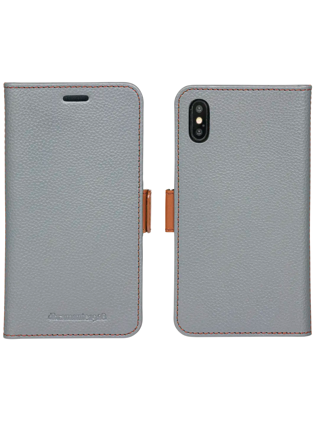 Lynge - iPhone Xs Max - Pebbled Grey Phone Case
