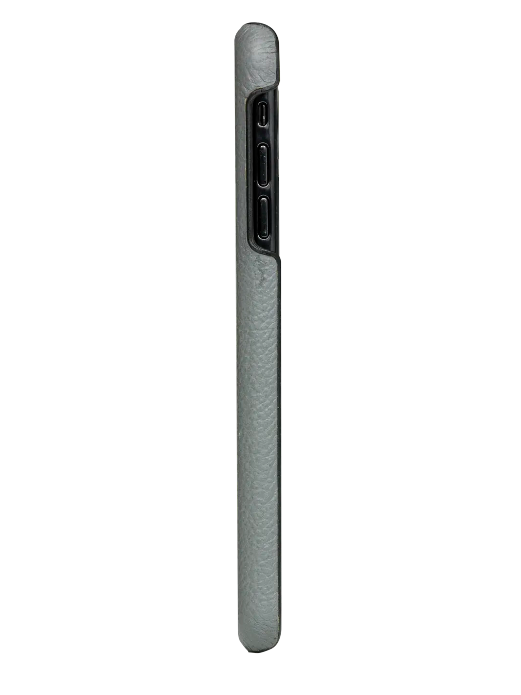 Lynge - iPhone Xs Max - Pebbled Grey Phone Case