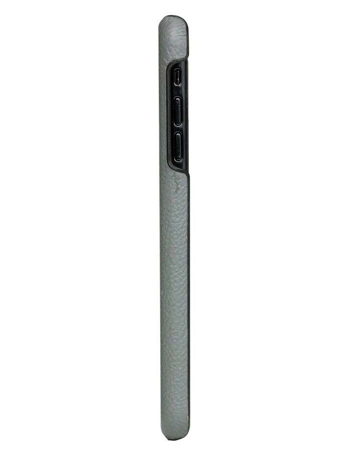Lynge - iPhone Xs Max - Pebbled Grey Phone Case
