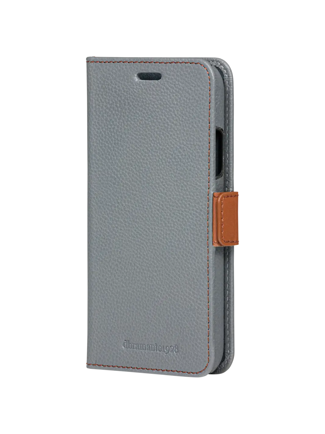 Lynge - iPhone Xs Max - Pebbled Grey Phone Case