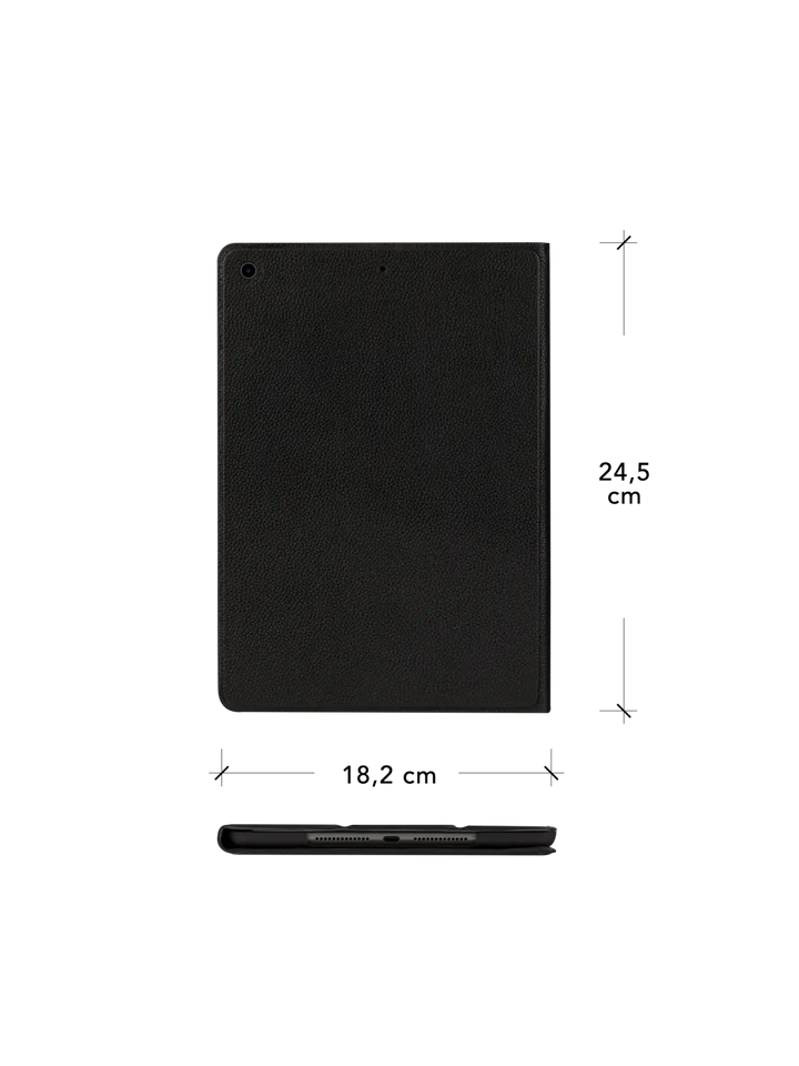 Milan iPad case Night Black iPad 10.2" (2021 9th Gen) iPad Cases