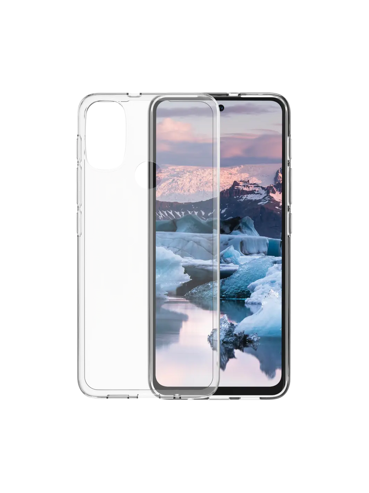 Greenland - Clear Clear Motorola Moto E30 Gris 5G Phone Cases