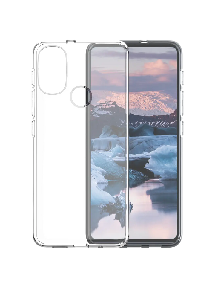 Greenland - Clear Clear Motorola Moto E40 Phone Cases