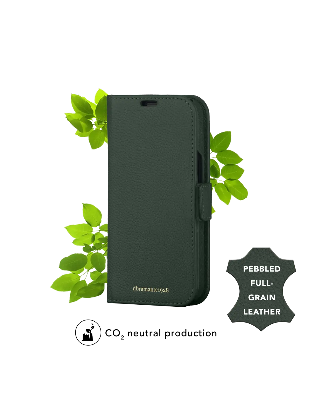 New York pebbled Evergreen iPhone 15 Phone Cases