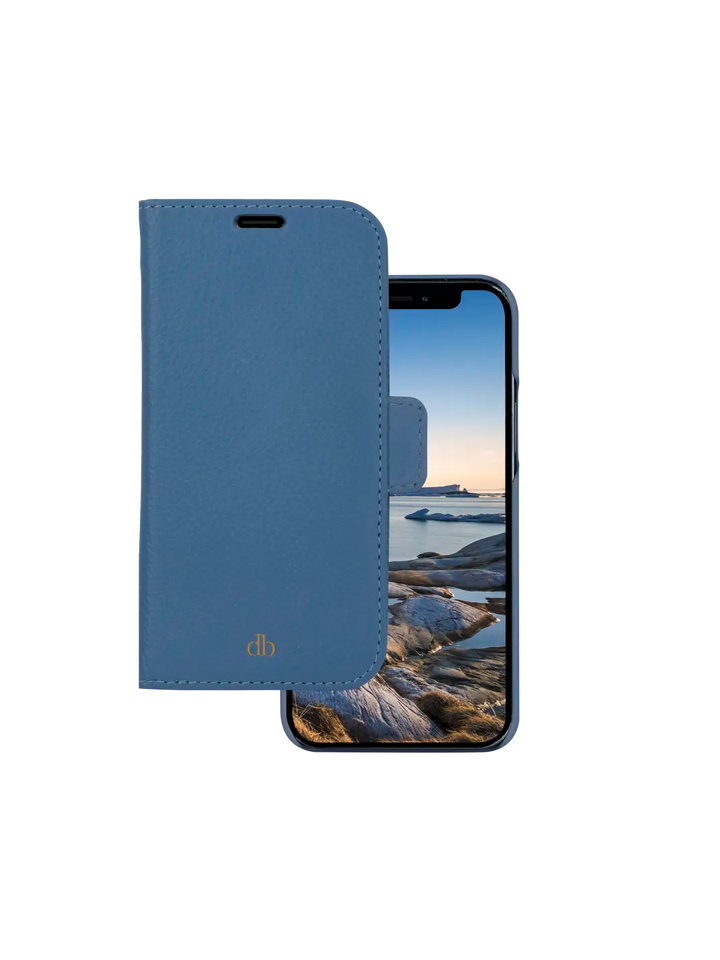 New York pebbled Ultra-marine Blue iPhone 13 Phone Cases