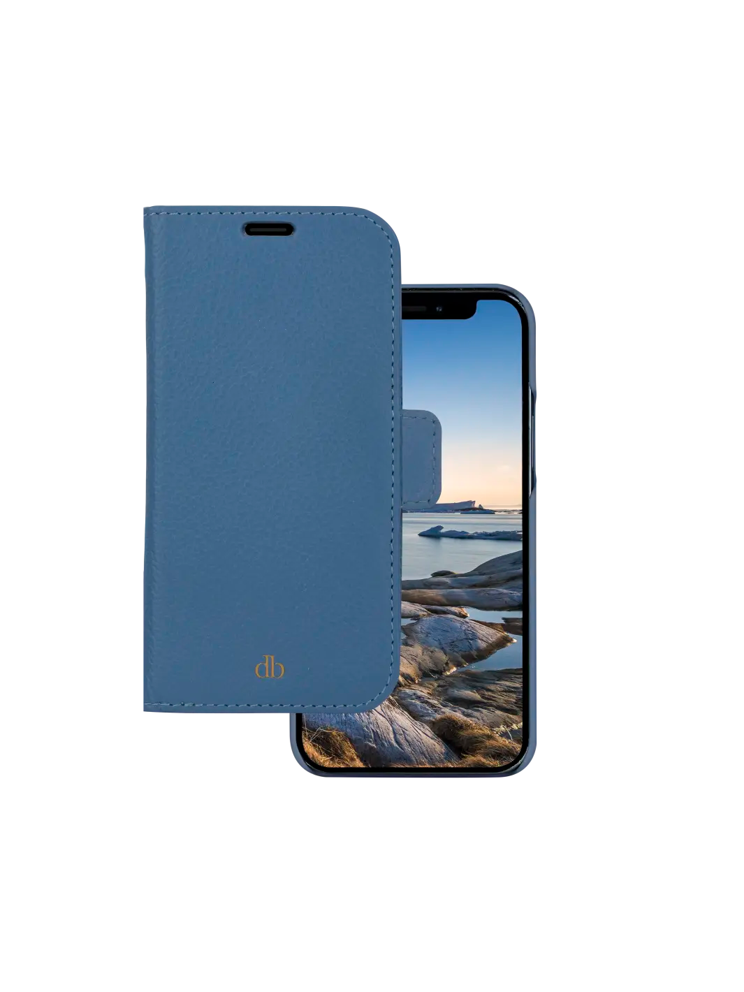 New York pebbled Ultra-marine Blue iPhone 13 Pro Phone Cases