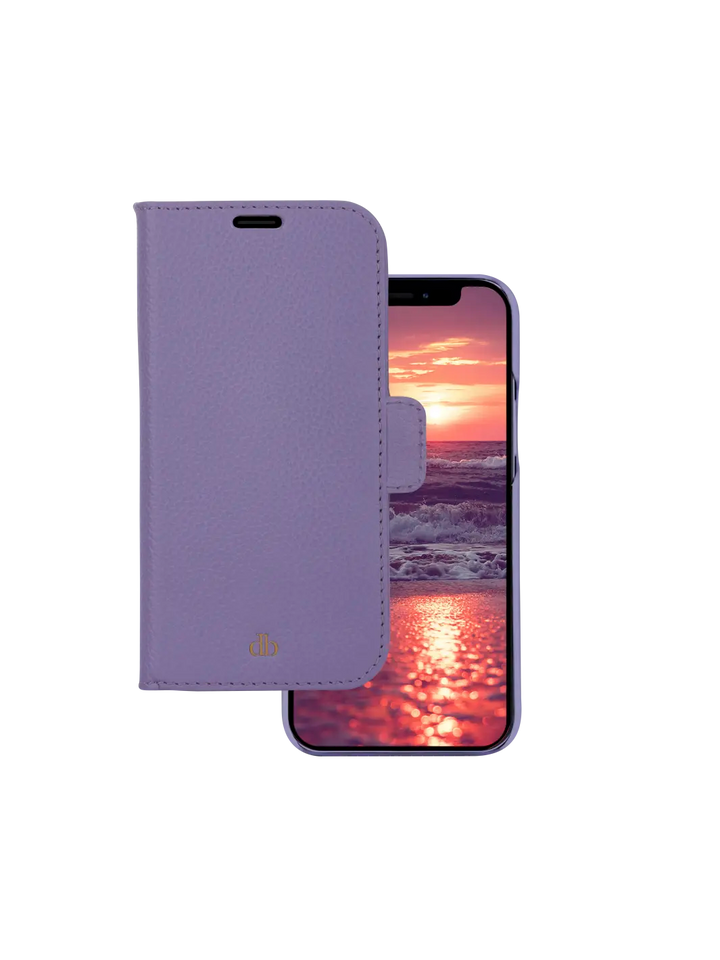 New York pebbled Daybreak Purple iPhone 13 Phone Cases