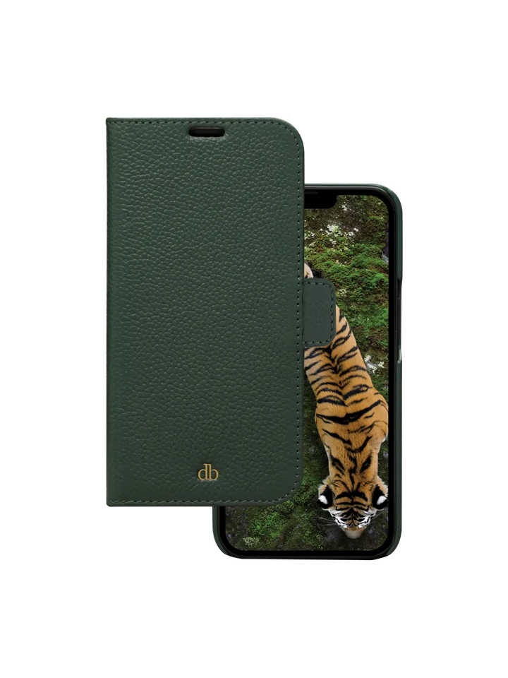 New York pebbled Evergreen iPhone 14 Pro Max Phone Cases