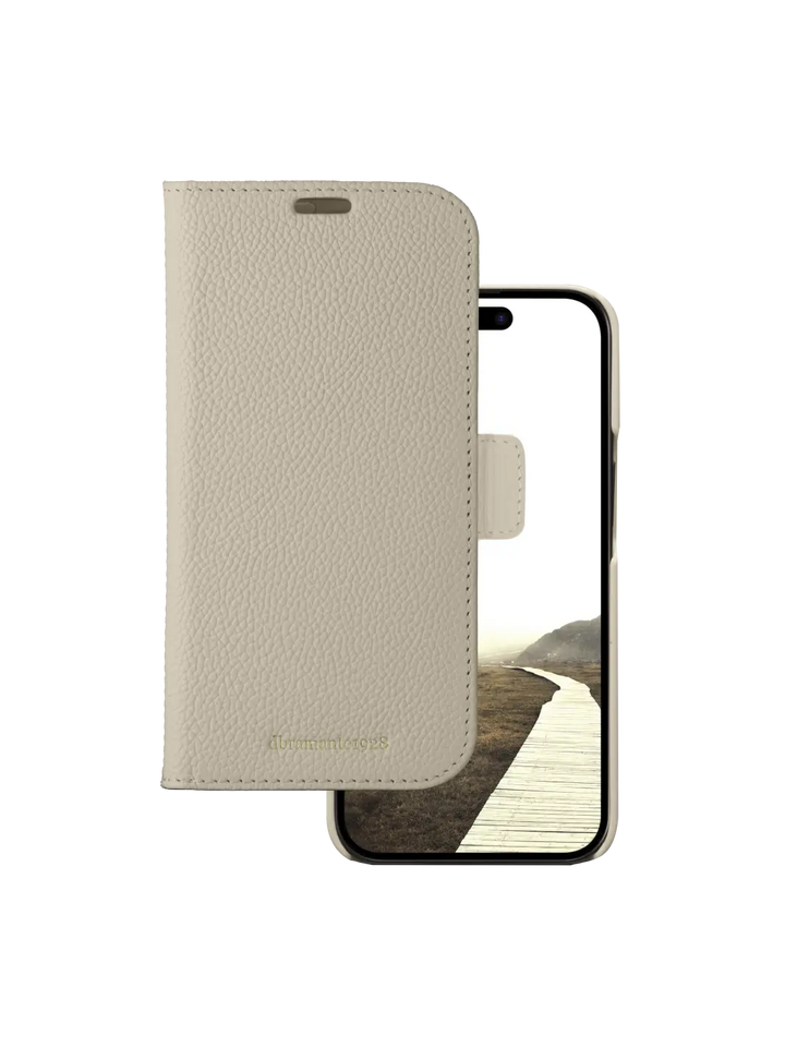 New York pebbled Sand Dune iPhone 15 Plus Phone Cases