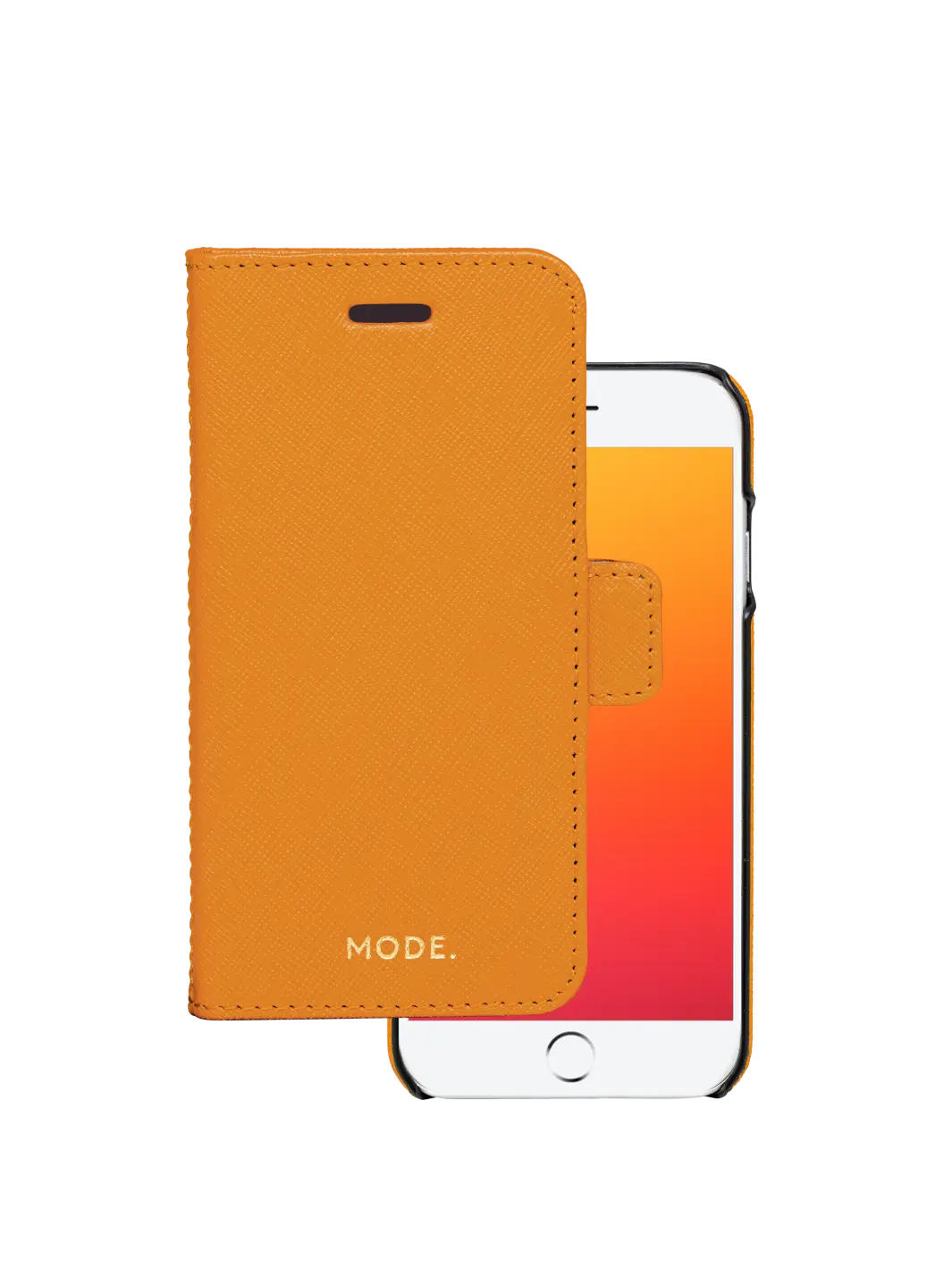 New York - iPhone SE/8/7/6 Series - Sunrise Orange Phone Case