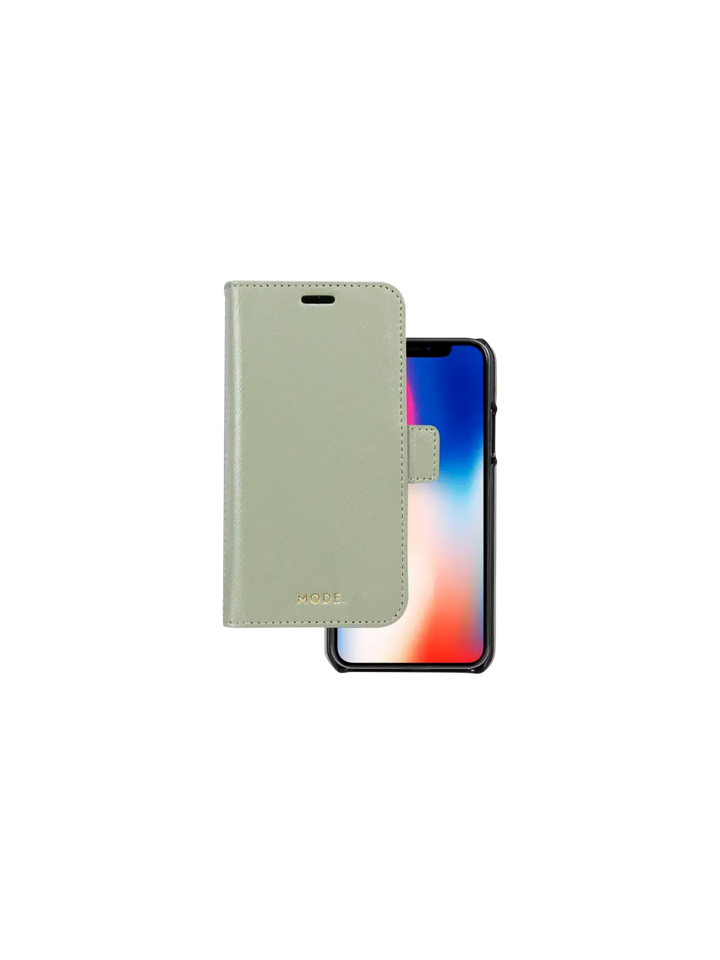 New York - iPhone X/Xs - Olive Green Phone Case
