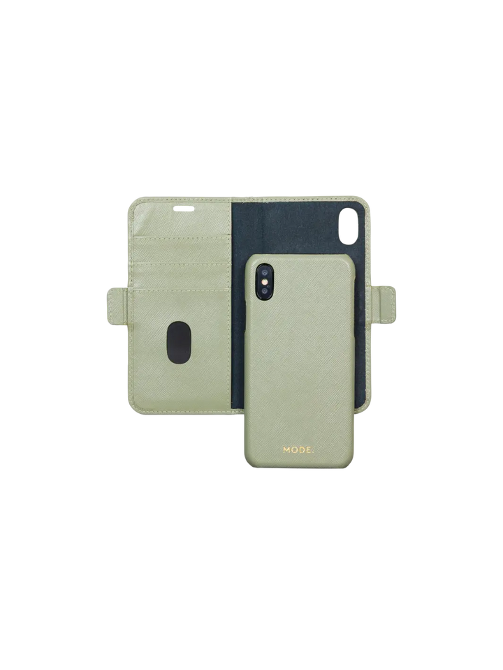 New York - iPhone X/Xs - Olive Green Phone Case