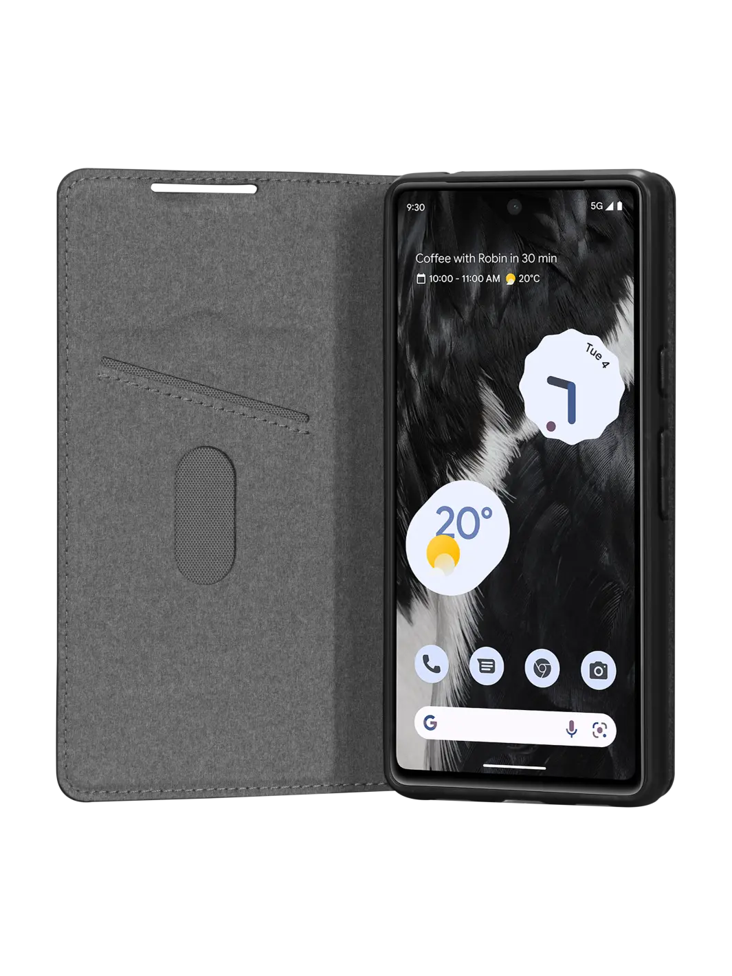 Oslo - Google Pixel 7a - Black Phone Case
