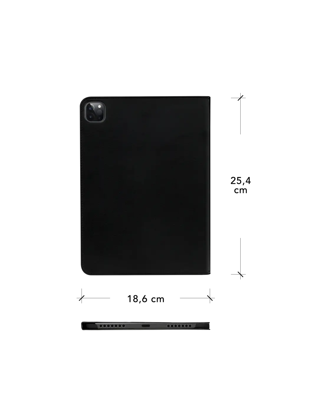 Oslo - iPad Air 10.9"/Pro 11" (2020) - Black iPad Case