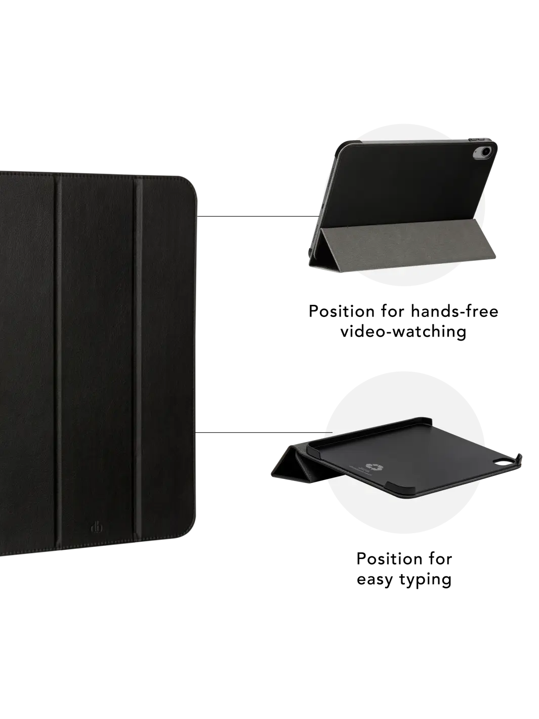 Oslo - iPad 11" A16/10.9" 10th - Black iPad Case