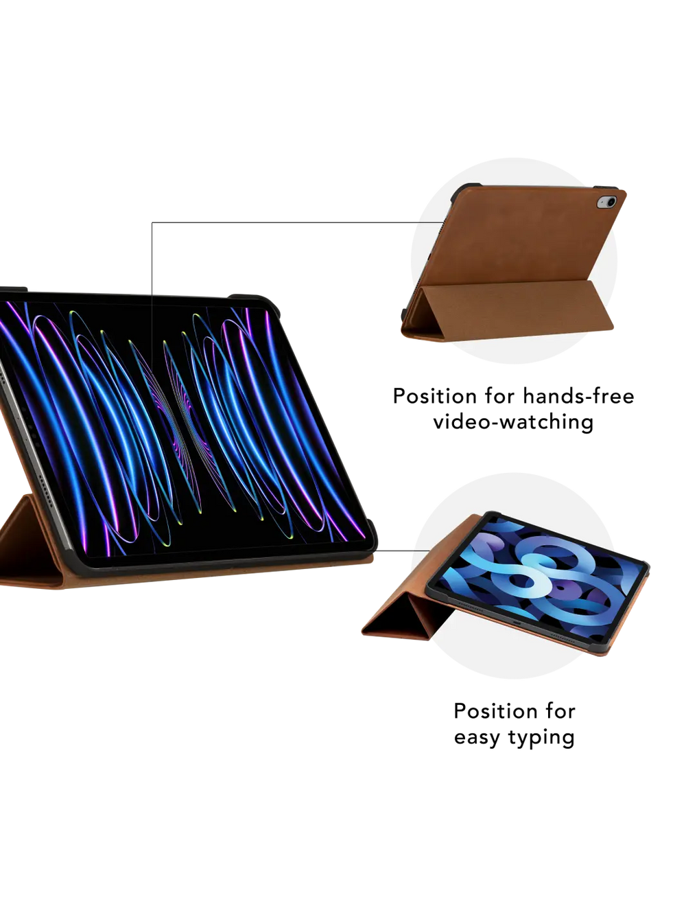Risskov - iPad Air 11" M3/M2/5th/4th - Tan iPad Case