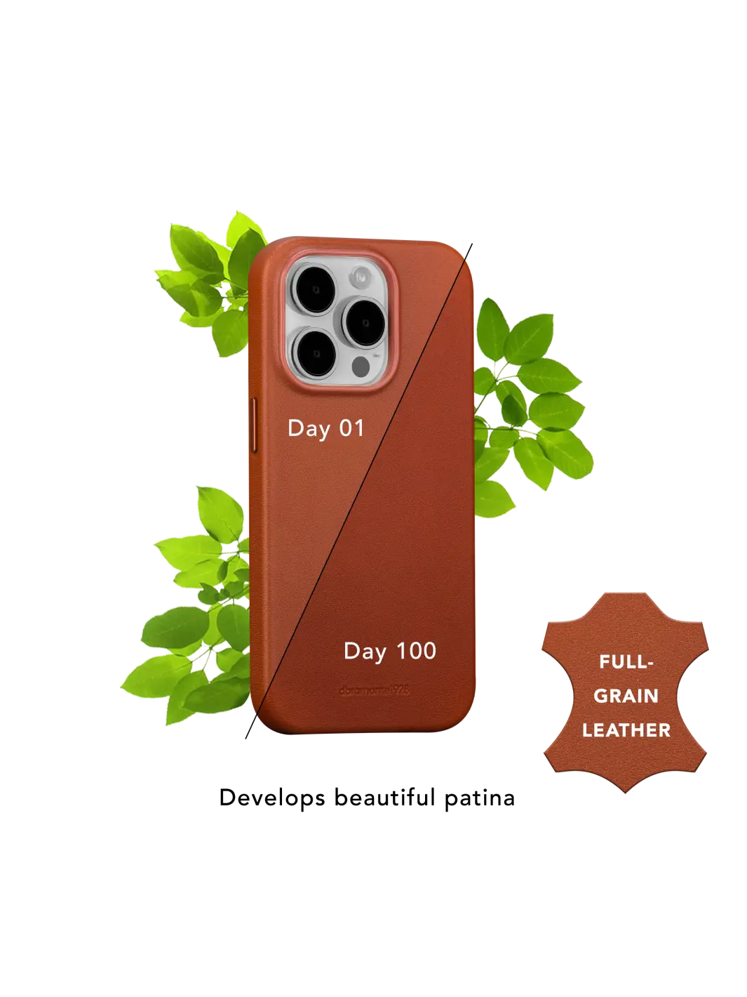 Roskilde MagSafe - iPhone 16e/15/14/13 - Tan Phone Case