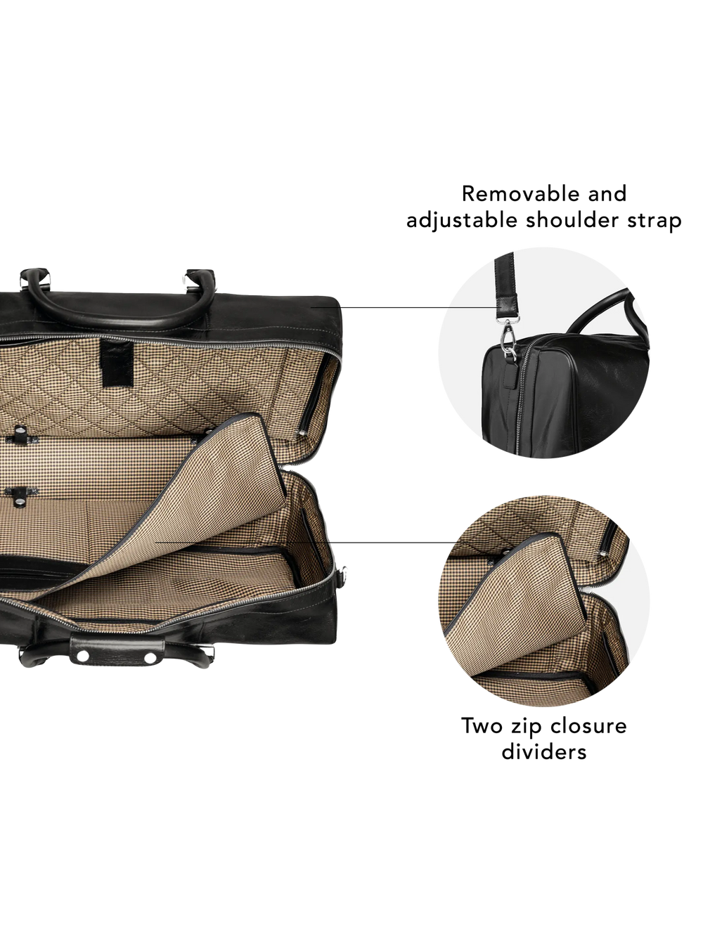 Aalborg Weekender Bag - Black Weekender