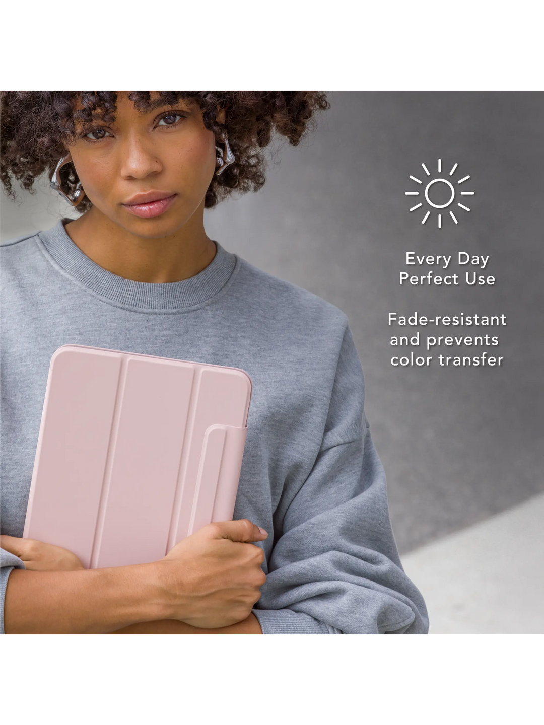 Avenida ICON - iPad 11" A16/10.9" 10th - Pink Sand iPad Case