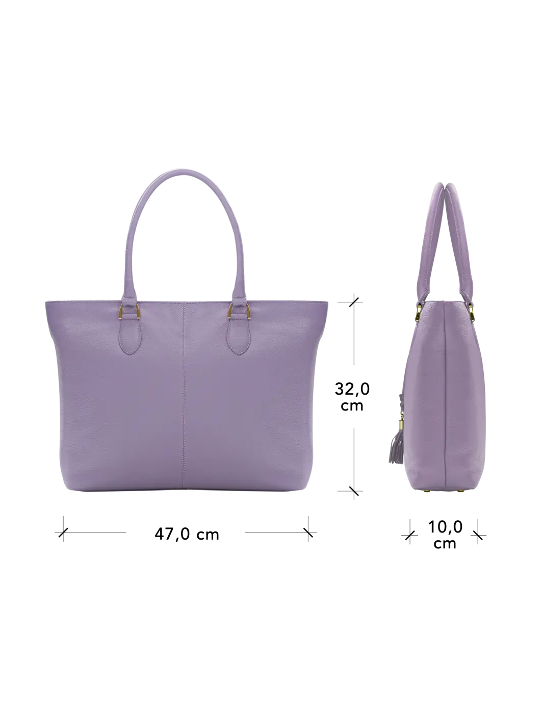 Amsterdam - 15" Tote - Daybreak Purple Tote Bag