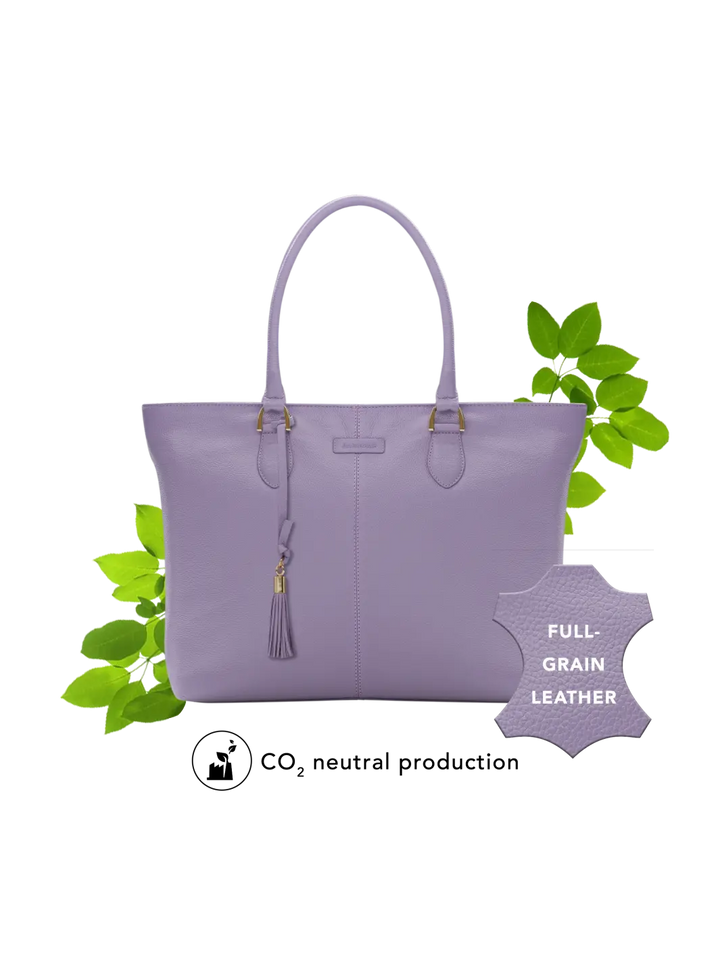 Amsterdam - 15" Tote - Daybreak Purple Tote Bag