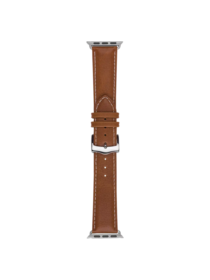 Copenhagen Watch strap Tan Silver 38 40 41mm Watch Bands