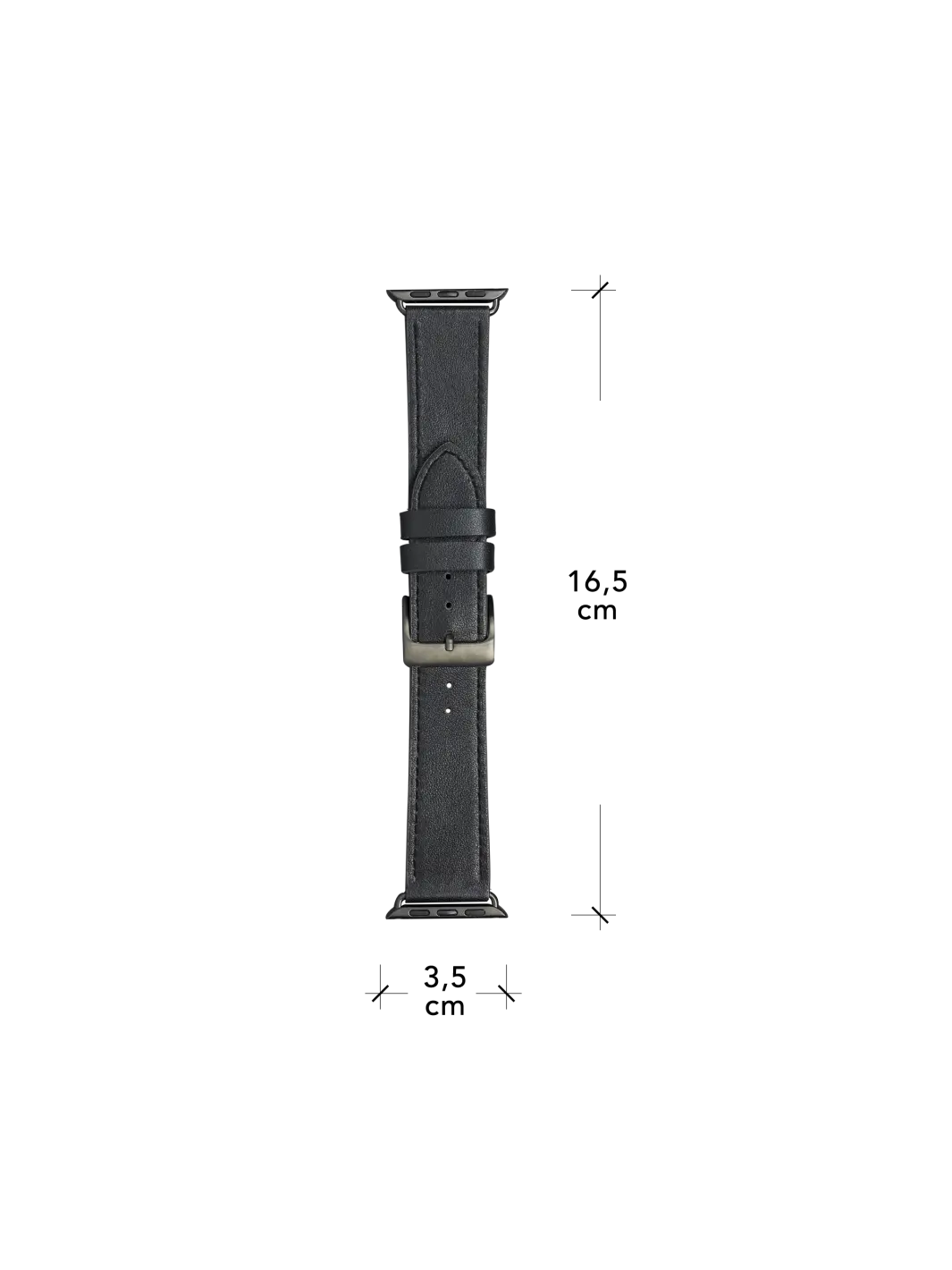 Copenhagen Watch strap Black Space Grey 42 44 45mm Watch Bands