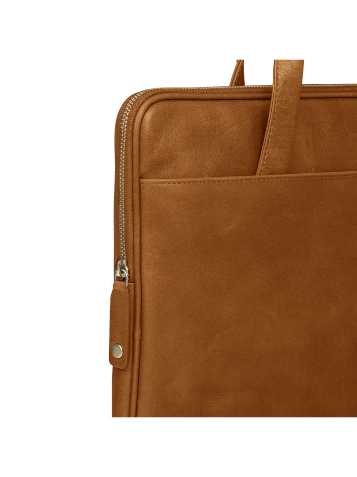 Silkeborg (1. Gen) Golden tan Laptop up to 13" Computerbag