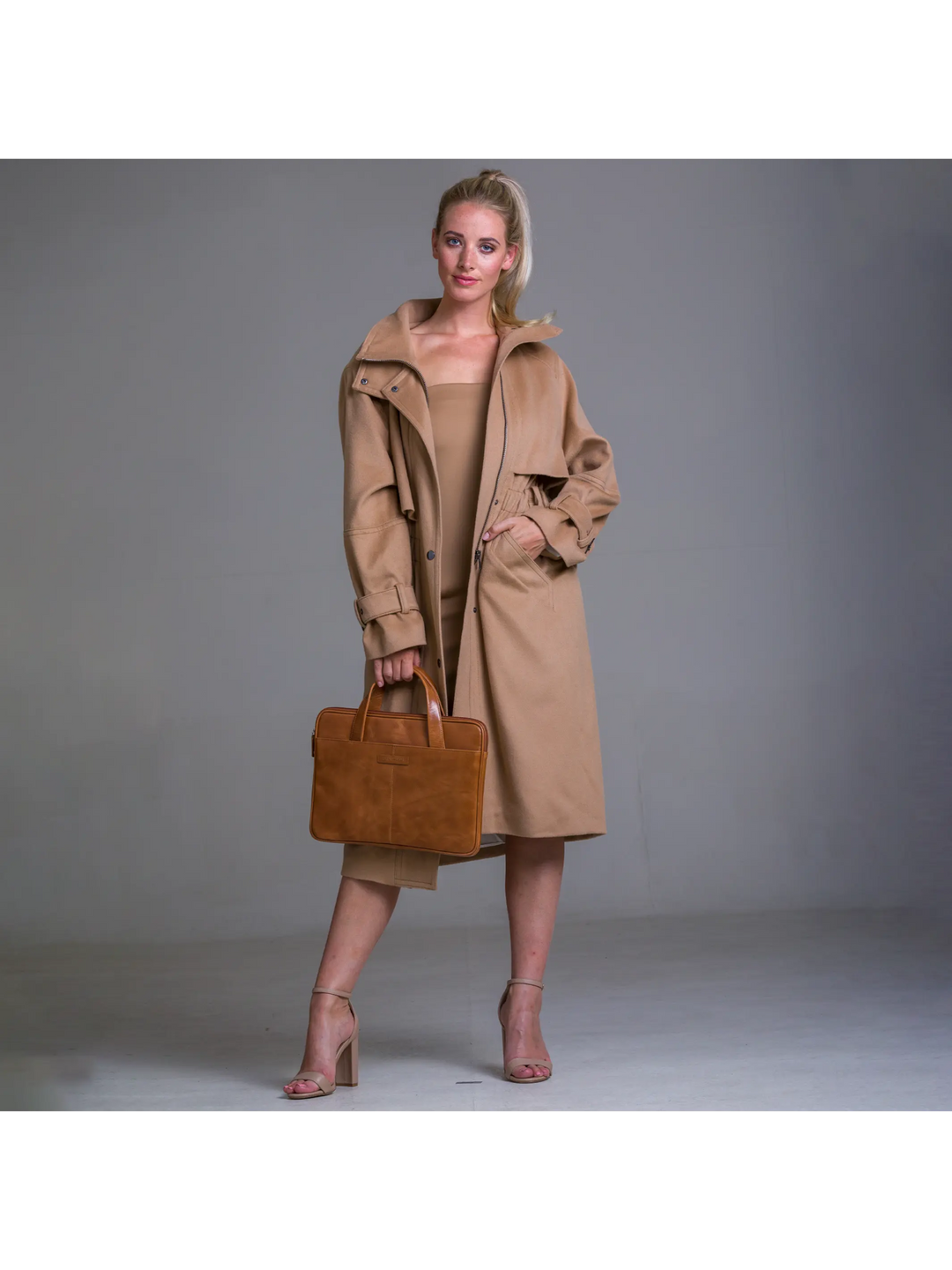 Silkeborg - 13" - Golden tan Computerbag