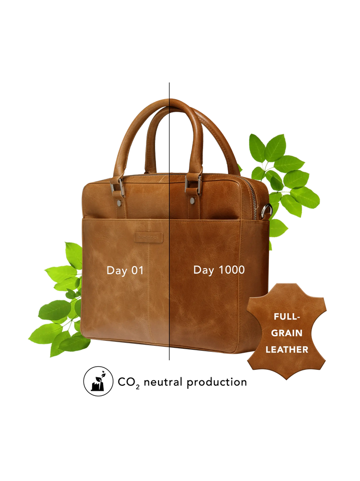 Rosenborg - 14" - Tan Computerbag