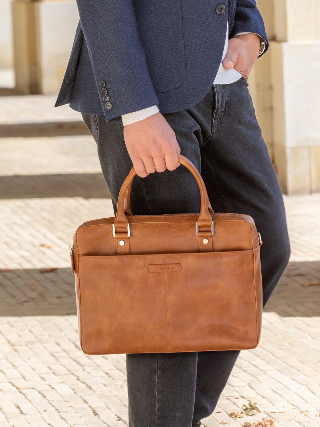 Rosenborg - 14" - Tan Computerbag