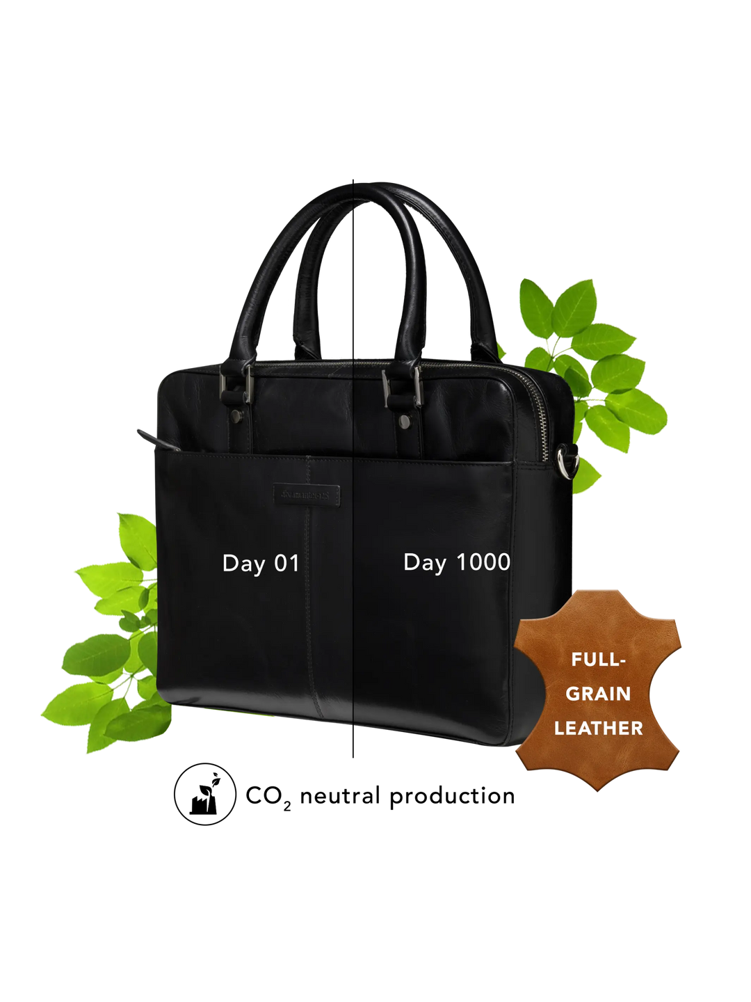 Rosenborg - 14" - Black Computerbag