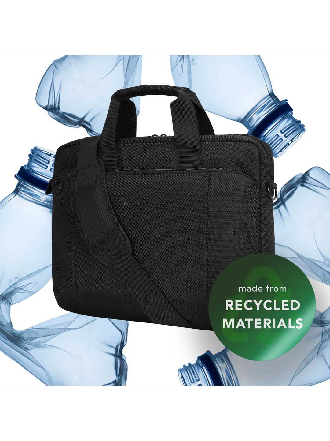 Santa Monica - 14" Aktentasche Recycelt - Schwarz
