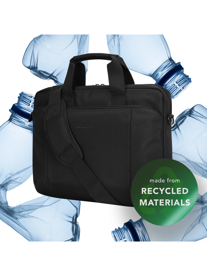 Santa Monica - 14" Aktentasche Recycelt - Schwarz