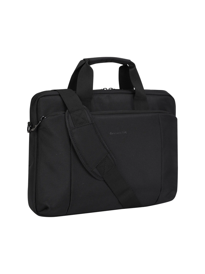 Santa Monica - 14" Briefcase Recycled v2 - Black Computerbag