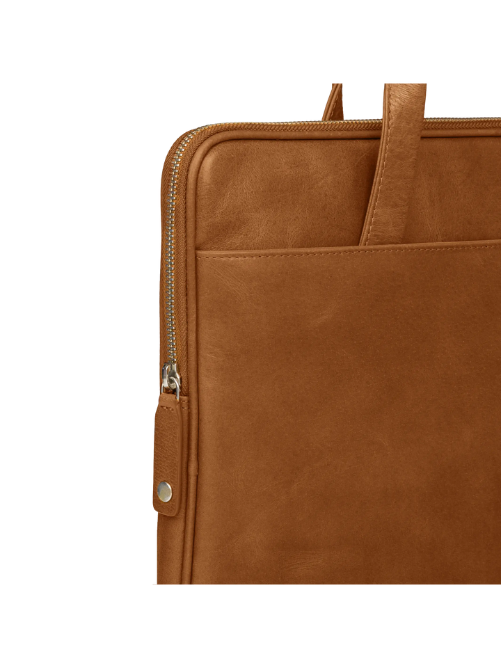 Silkeborg (1. Gen) Golden tan Laptop up to 15" Computerbag