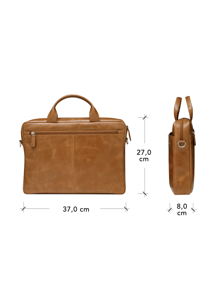 Amalienborg - 15" - Tan Computerbag