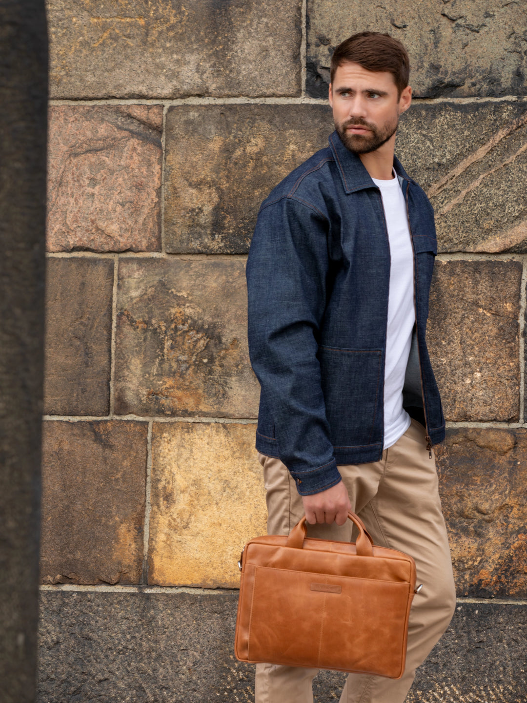 Amalienborg - 15" - Tan Computerbag