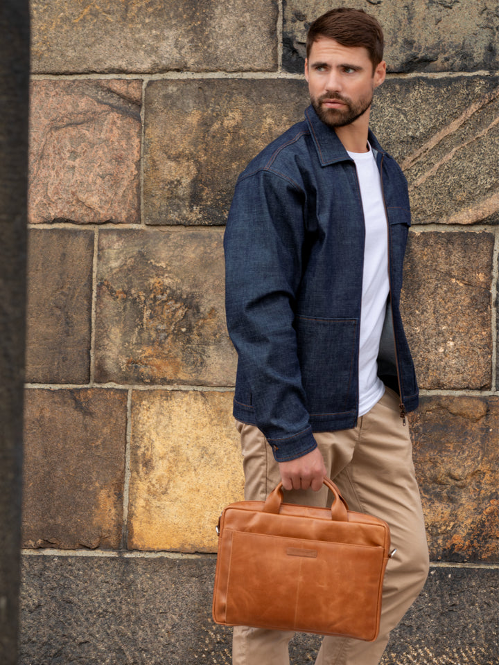 Amalienborg - 15" - Tan Computerbag