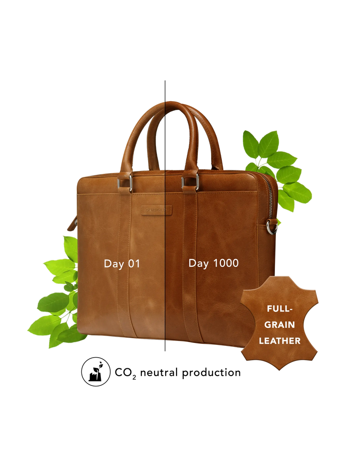 Nordborg - 15" - Tan Computerbag