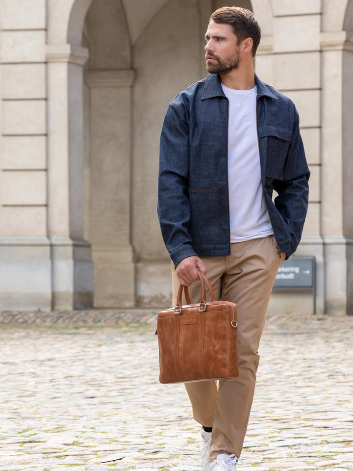 Nordborg - 15" - Tan Computerbag