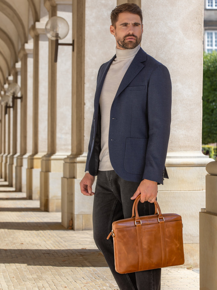 Nordborg - 15" - Tan Computerbag