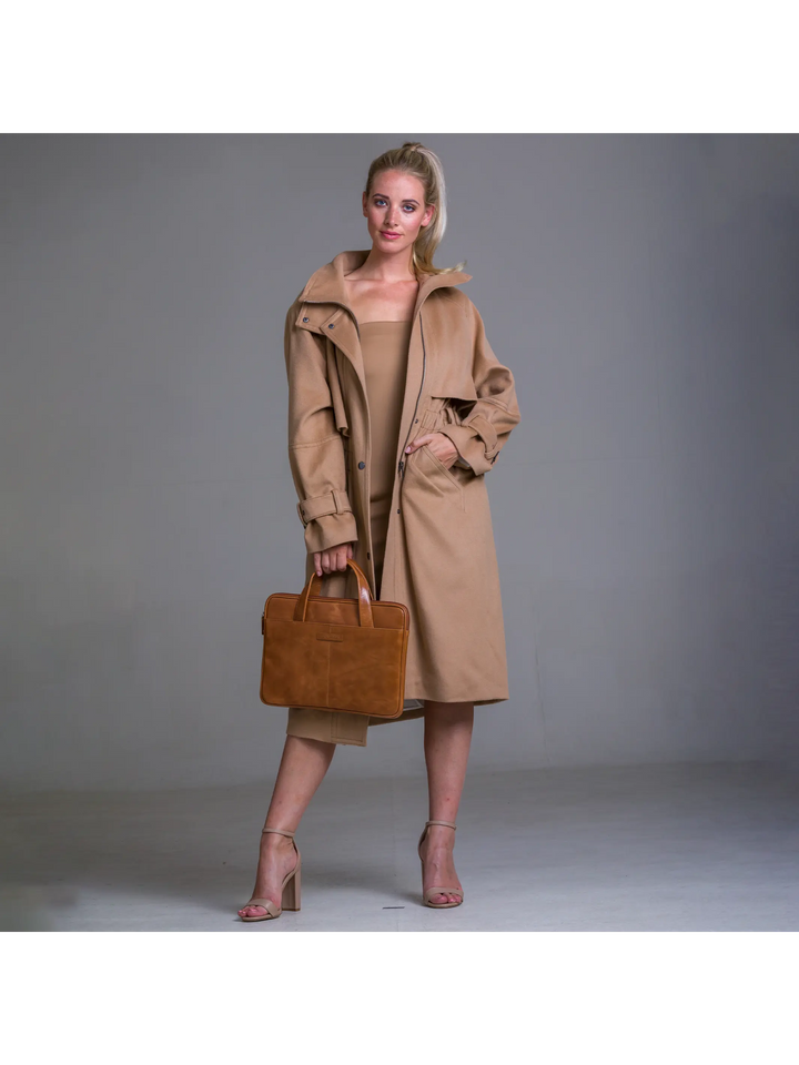 Silkeborg - 15" - Golden tan Computerbag