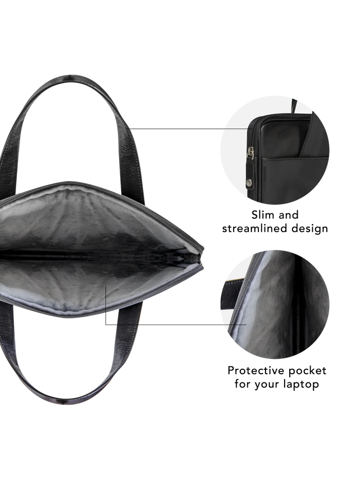 Silkeborg - 15" - Black Computerbag