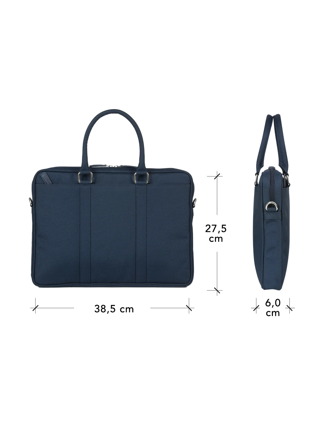 Fifth Avenue - 15" Laptop Bag Recycled - Blue Backpack