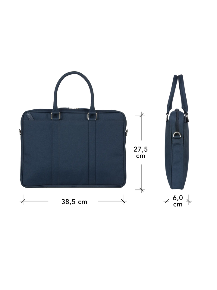 Fifth Avenue - 15" Laptop Bag Recycled - Blue