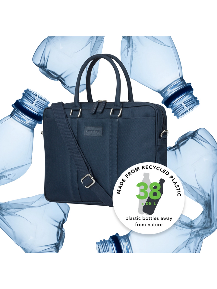 Fifth Avenue recycled computerbag#color_blue