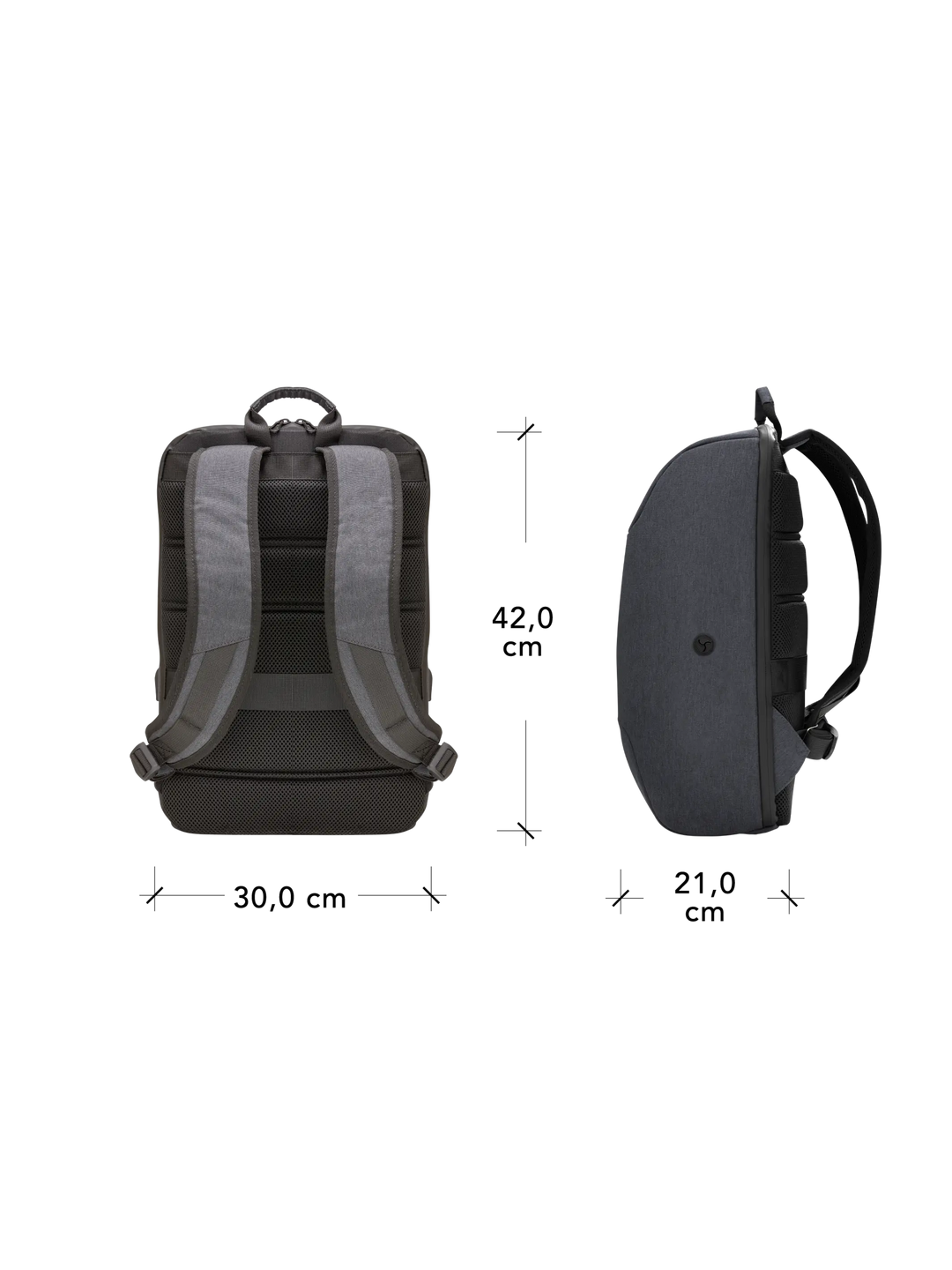 Charlottenborg - Recycled Backpack 16" - Charcoal Backpack