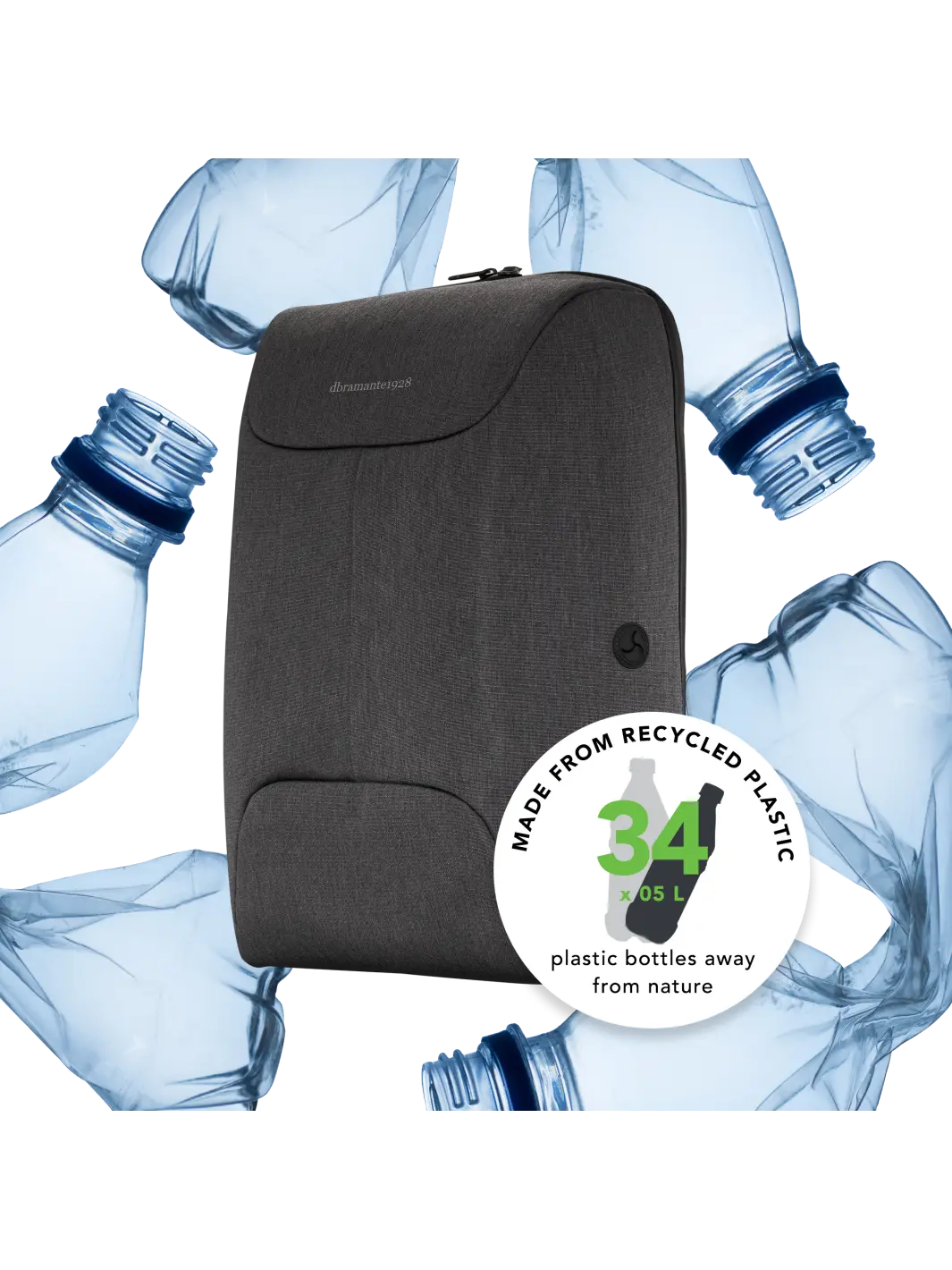 Charlottenborg - Recycled Backpack 16" - Charcoal Backpack